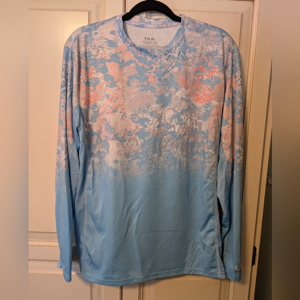 Men's Huk Icon X Tide Change Performance Fishing Shirt